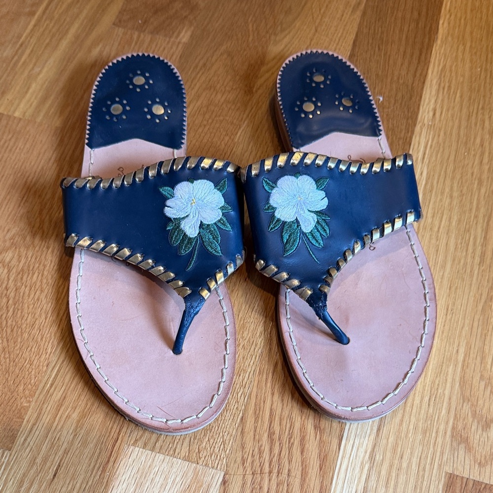Jack rogers and Draper James collab magnolia size 8.5